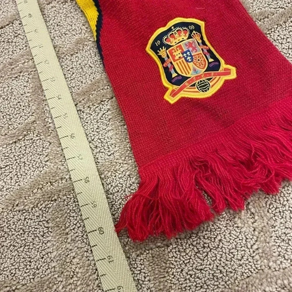 Adidas FEF Spain Scarf Football Soccer Team Campeones De Europa 2008 - Picture 5 of 8